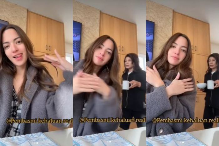 Nia Ramadhani joget TikTok di depan ibu mertua