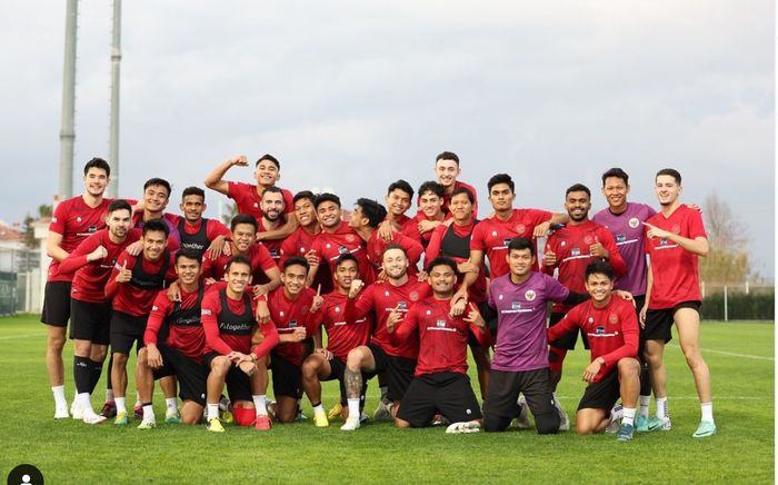 Para pemain timnas Indonesia kompak mengkampanyekan agar semua pihak tak membandingkan pemain lokal dan keturunan jelang Piala Asia 2023.