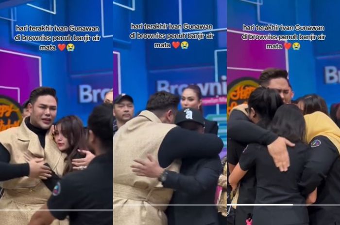 Ayu Ting Ting nangis lihat Ivan Gunawan hari terakhir di Brownis Trans TV