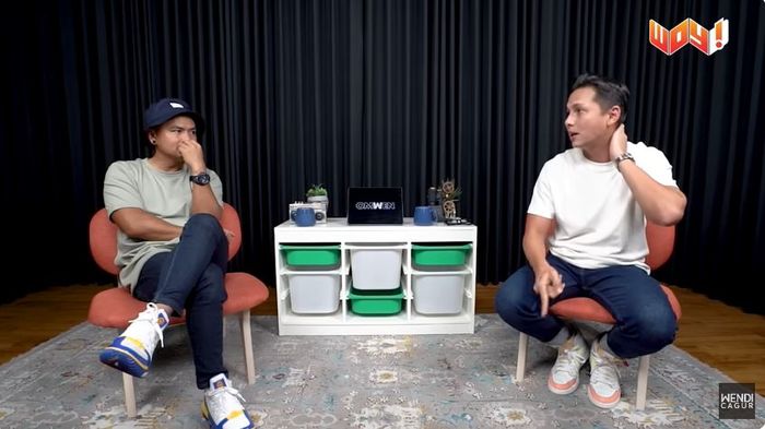 Wendi Cagur dan Andhika Pratama