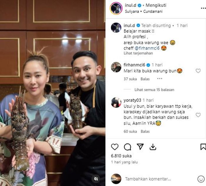 Inul Daratista memilih alih profesi