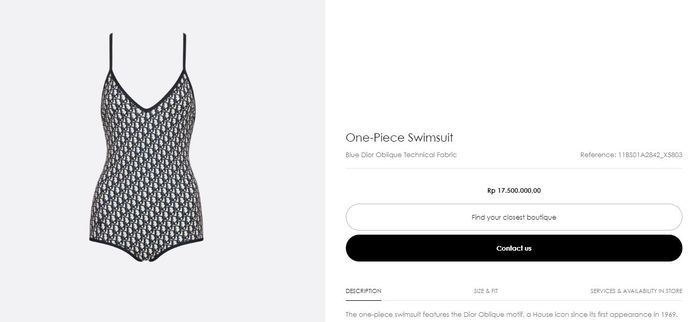 Baju renang Dewi Perssik