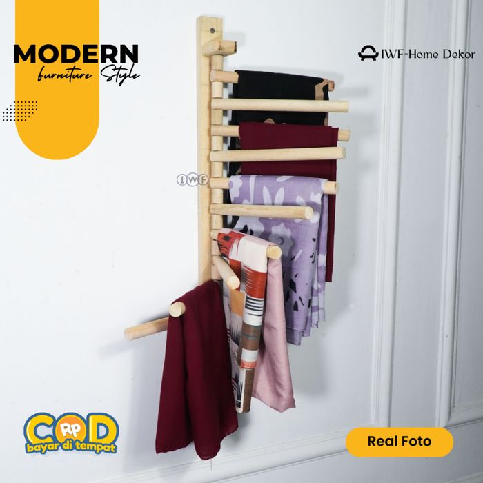 3 Rekomendasi Rak Hijab Hemat Tempat Terbaik 2024, Mulai dari Rp30