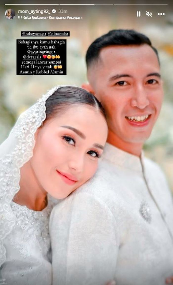 Ayu Ting Ting dan Lettu M Fardhana