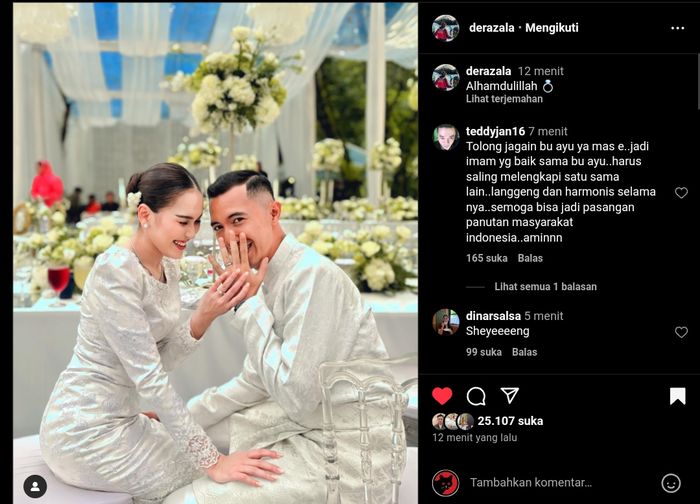Ayu Ting Ting dan Lettu Fardhana