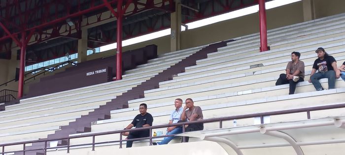 Gomes de Oliveira yang masuk kandidat pelatih Bhayangkara FC hadir di Stadion STIK, Kamis (29/2/2024)