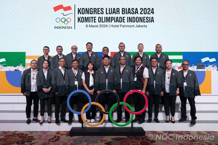 Mantan ganda putri Indonesia, Greysia Polii, dan perenang Akbar Nasution terpilih menjadi anggota Komite Eksekutif NOC Indonesia periode 2024-2027 dalam Kongres Luar Biasa KOI, Jumat (8/3/2024).