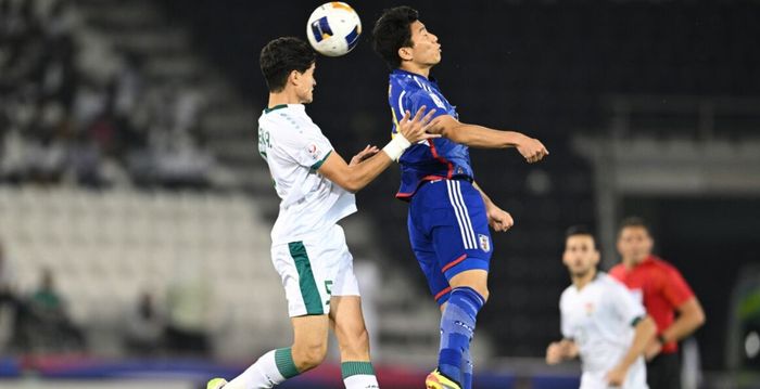 Jepang vs Irak pada laga semifinal Piala Asia U-23 2024 Qatar di Stadion Jassim Bin Hamad, Senin (29/4/2024) malam waktu setempat.