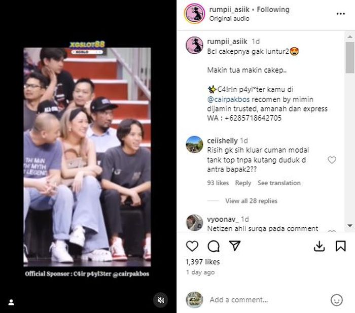 OOTD BCL jadi sorotan