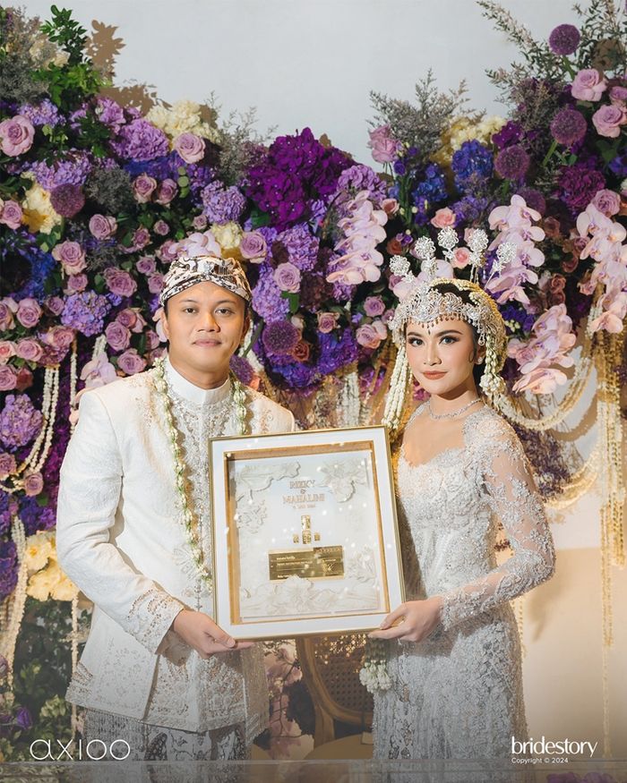 Full Senyum! Mahalini dan Rizky Febian Girang Pernikahannya Dihadiri