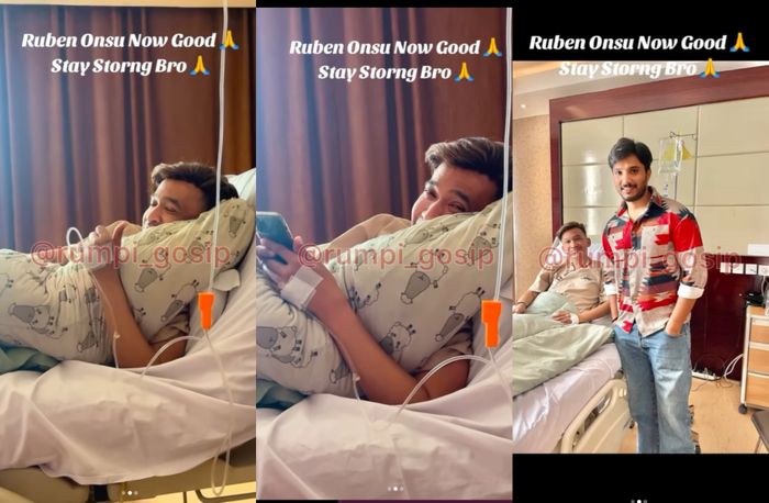 Ruben Onsu kini sudah bisa tersenyum sumringah