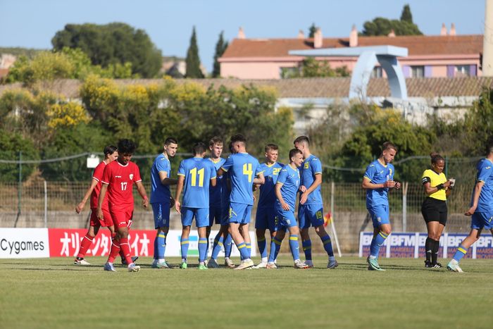 Timnas U-20 Indonesia kalah dengan skor 0-3 dari Ukraina dalam ajang Toulon Cup 2024 di Stade Jules Ladoumegue, Selasa (4/6).