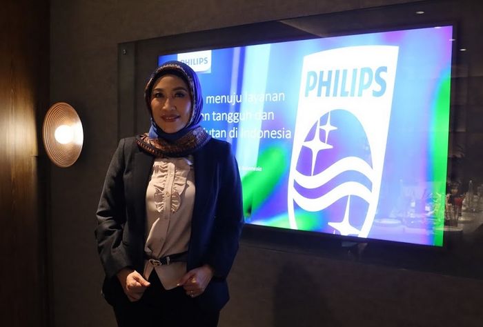 Astri R. Dharmawan, President Director Philips Indonesia.