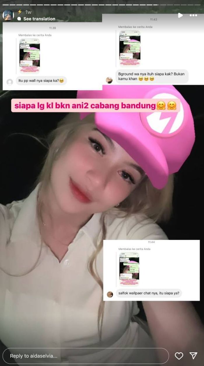 Perempuan yang disebut Aida Selvia sebagai ani-ani selingkuhan suaminya