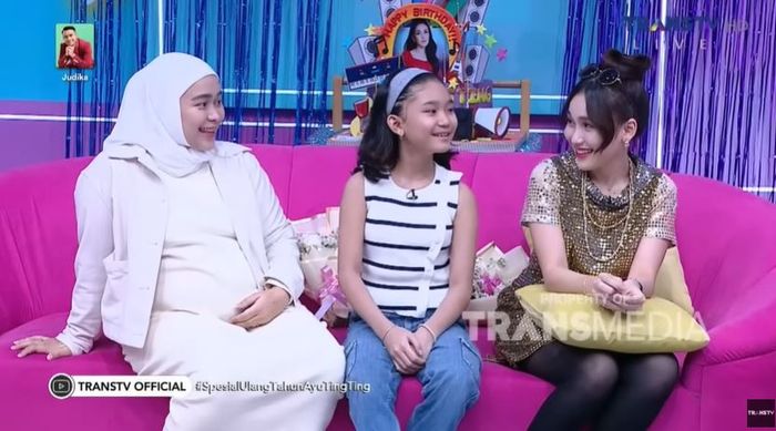 Bilqis ungkap Ayu Ting Ting sempat nangis di hari ulang tahun