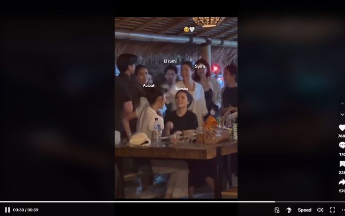 Saat El Rumi, Syifa Hadju dan Marsha Aruan di Bali