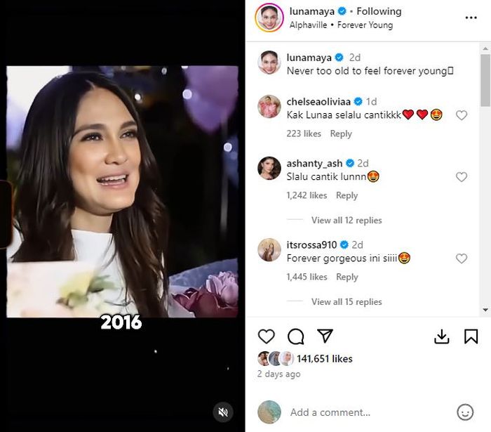 Transformasi Luna Maya