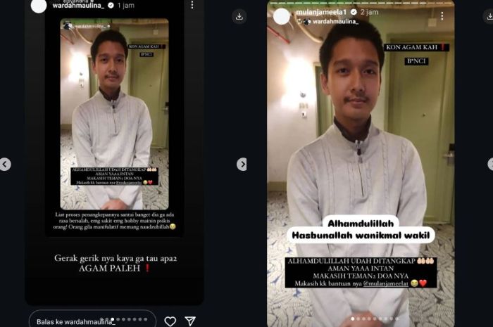 Penangkapan suami Cut Intan Nabila