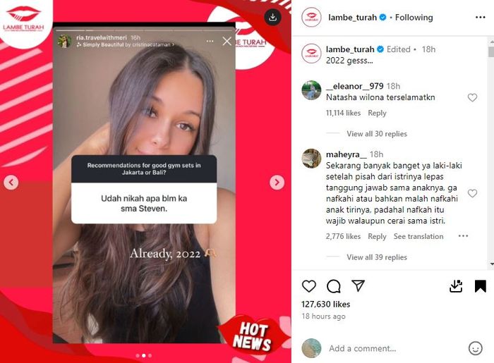 Ria Andrews ungkap status pernikahannya dengan Stefan William