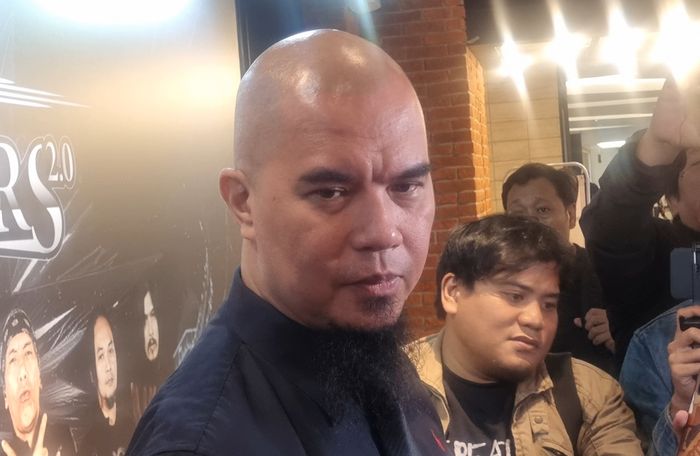 Ahmad Dhani saat ditemui Grid.ID di FX Sudirman, Jakarta, Selasa (11/9/2024).
