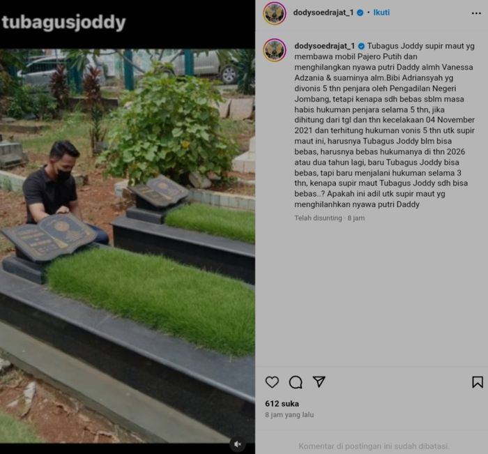 Unggahan Doddy Sudrajat