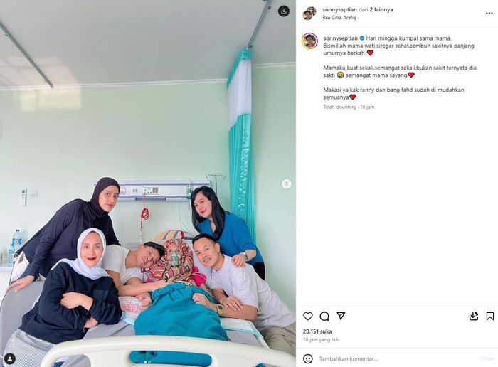 Unggahan Sonny Septian