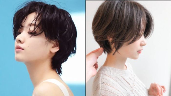 Pixie Cut dengan Volume di Bagian Atas