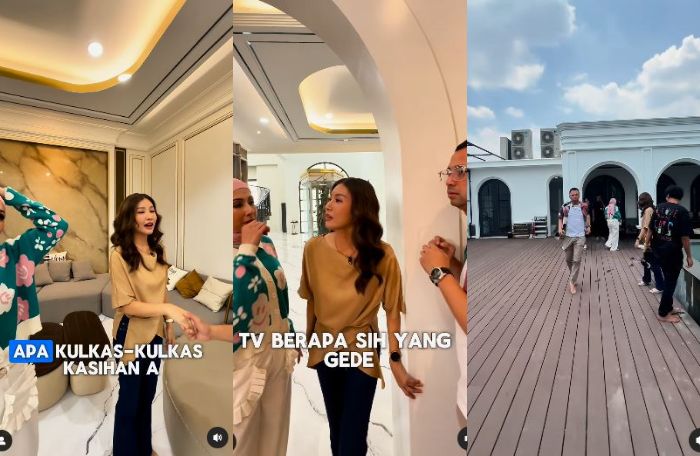 Penampakan rumah Sarwendah
