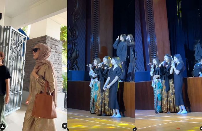 Safeea Ahmad pamer bakat nyanyi
