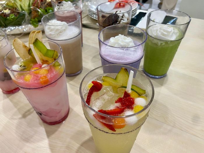 Beberapa minuman Kober Mie.