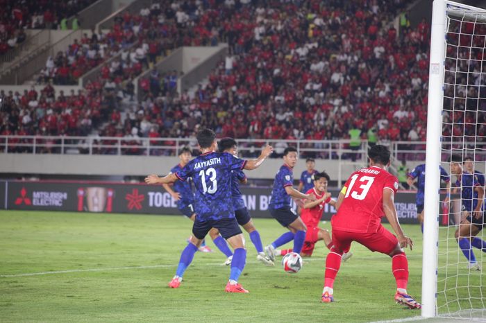 Suasana Pertandingan Timnas Indonesia Vs Laos dalam laga kedua Grup B ASEAN Cup 2024 di Stadion Manahan, Solo, Kamis (12/12/2024).