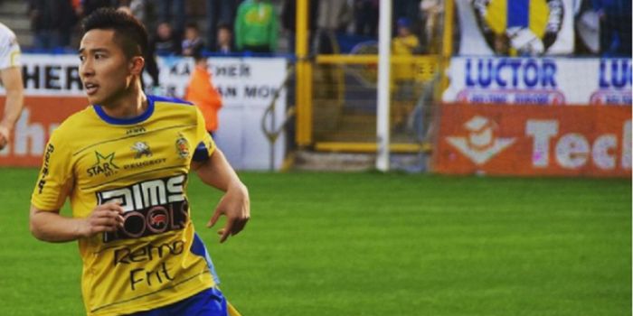 Arthur Irawan saat membela Waasland-Beveren.