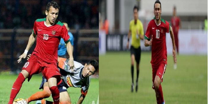 Ezra Walian dan Egy Maulana Vikri, dua pemain yang dipanggil timnas U-22 Indonesia.