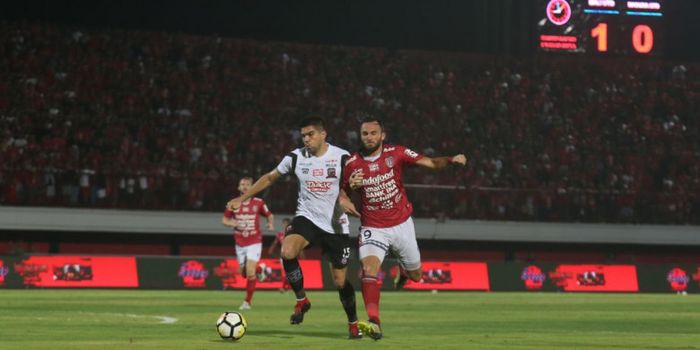 Fabiano Beltrame saat membela Madura United.