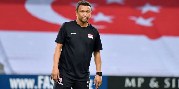  Fandi Ahmad, pelatih sementara Timnas Singapura. 