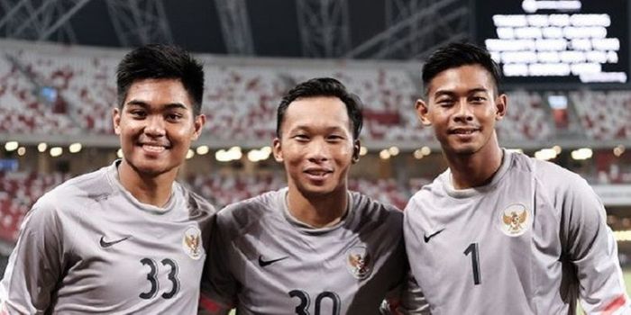  3 Kiper Timnas U-23 Indonesia, Kurniawan Kartika Ajie, Awan Setho, dan Satria Tama 