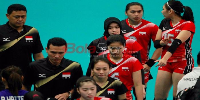  Timnas voli putri Indonesia mengawali aksinya di SEA Games 2017 dengan menghadapi Thailand pada Rab