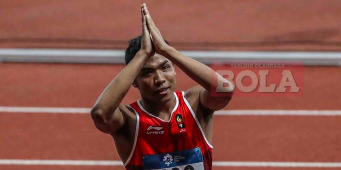 Sprinter asal Indonesia, <a href='https://batam.tribunnews.com/tag/lalu-muhammad-zohri' title='Lalu Muhammad Zohri'>Lalu Muhammad Zohri</a>