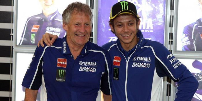 Jeremy Burgess dan Valentino Rossi.