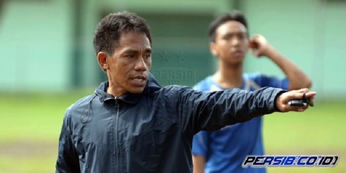 Pelatih Persib Bandung U-19, Budiman Yunus.