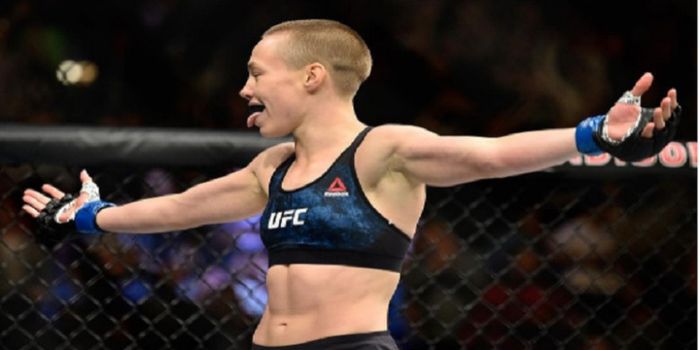 Petarung UFC wanita asal Amerika Serikat, Rose Namajunas.