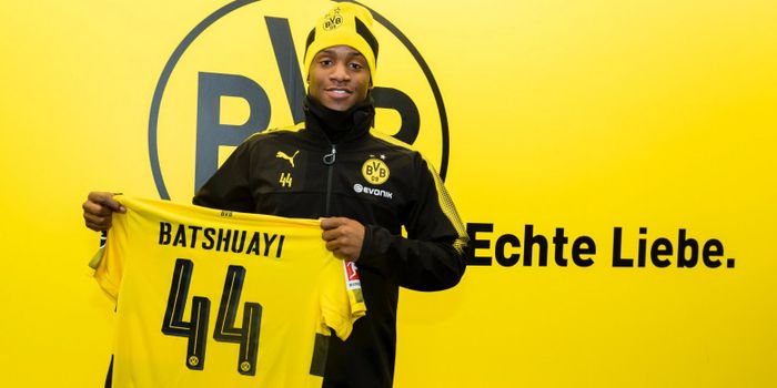 Pemain Chelsea, Michy Batshuayi, sempat dipinjamkan ke Borussia Dortmund.