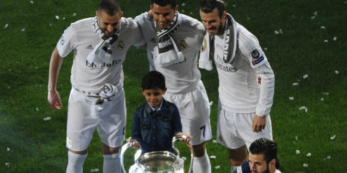 Trio BBC saat membawa Real Madrid menjuarai Liga Champions 2016-2017