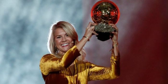 Pemenang wanita Ballon d'Or 2018, Ada Hegerberg