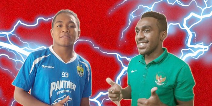 Billy Keraf (kiri) dan Terens Puhiri (kanan)
