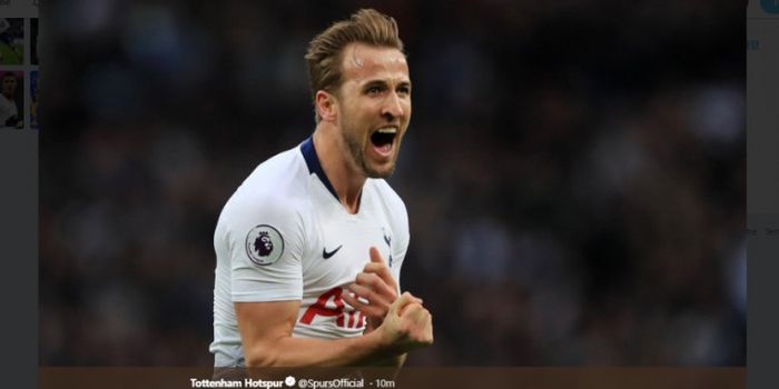 Striker Tottenham Hotspur, Harry Kane.