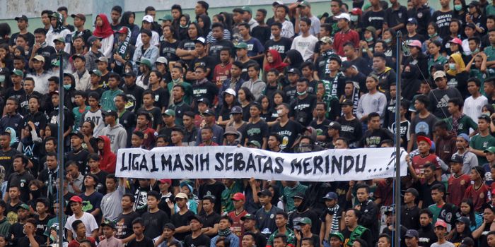 Spanduk Sindiran dari BCS untuk PSS Sleman