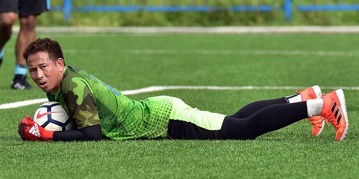 Kiper Persib Bandung, I Made Wirawan.