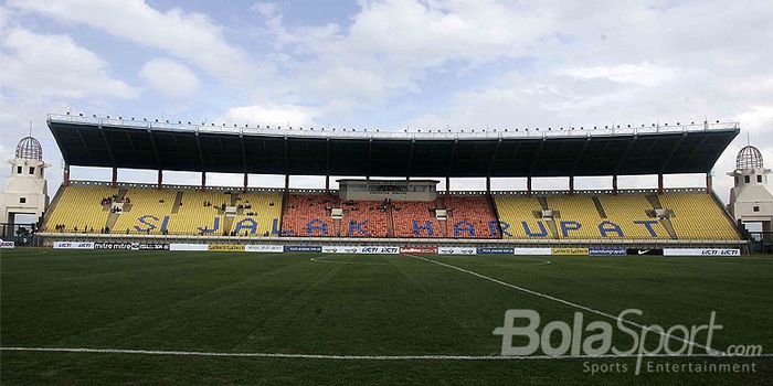 Stadion Si Jalak Harupat, Kabupaten Bandung, Jawa Barat.