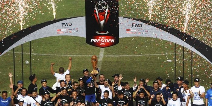 Persib Bandung menjuarai Piala Presiden 2015.